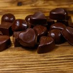 Bombones de chocolate negro saludables