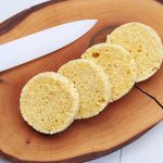 pan keto harina de almendras en microondas